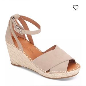 NEW Women's Charli Ankle-Strap Espadrille Wedge Sandals Size 6.5